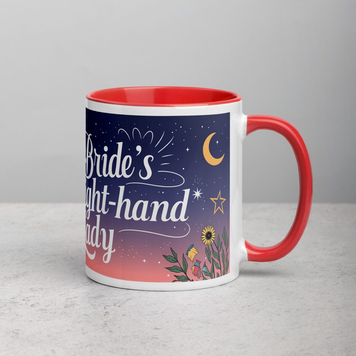 Bride’s Right-Hand Lady Coffee Mug & Tea Cup - Image 9