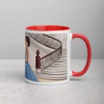 Thank You for Being My Bridesmaid Elegant Coffee Mug - Image 9