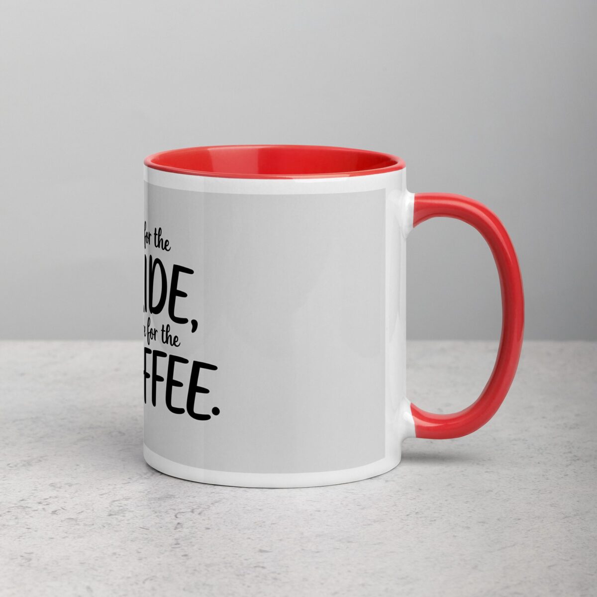 Here for the Bride, Here for the Coffee Father Mug - Image 9