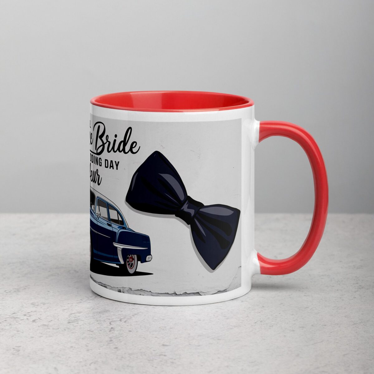 Father of the Bride & Official Wedding Day Chauffeur Mug - Image 9