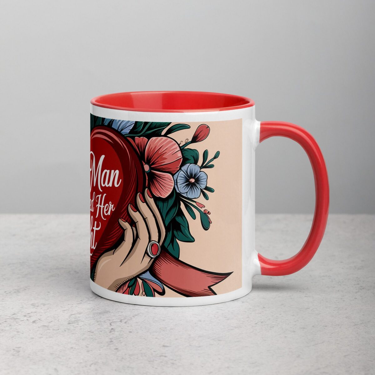 For the Man Who Raised Her Right Coffee Mug - Image 9