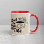 Raised the Bride, Raised a Mug Father of Bride Mug - Image 9