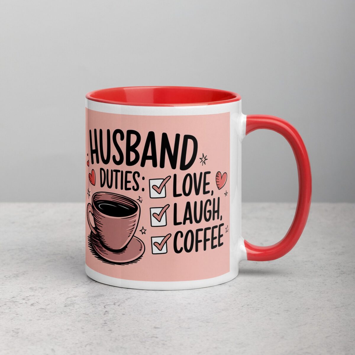 Husband Duties: Love, Laugh, Coffee Mug - Image 9