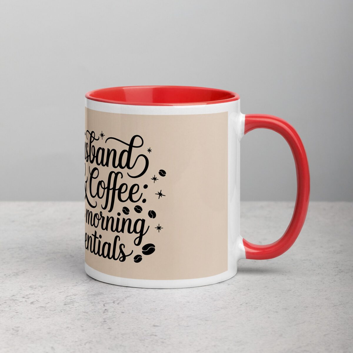 Husband & Coffee: My Morning Essentials Mug - Image 9