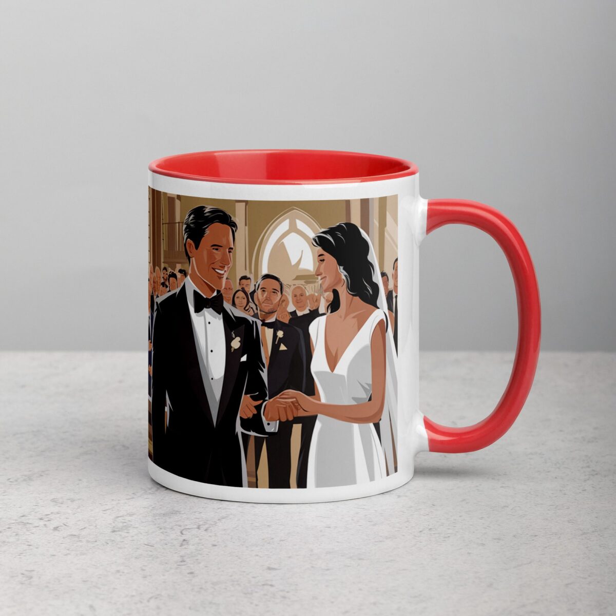 I Love My Husband Elegant Coffee Mug & Tea Cup - Image 9