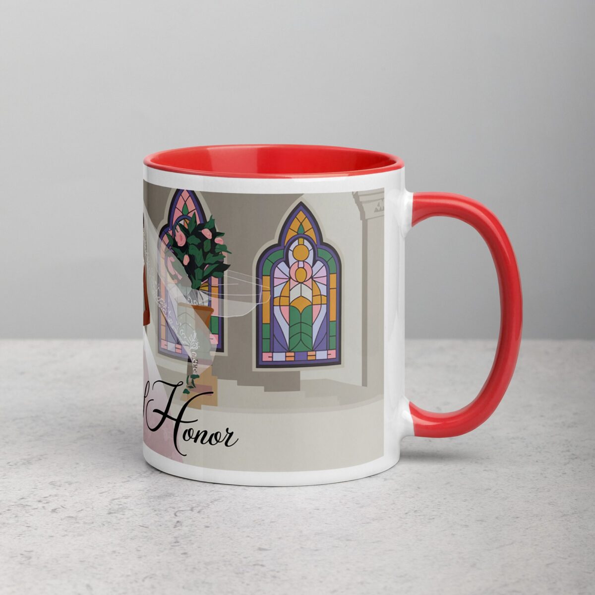 Matron of Honor Elegant Coffee Mug & Tea Cup - Image 9