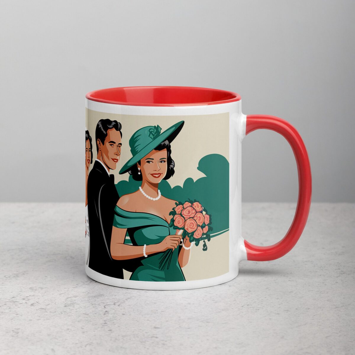 Matron of Honor Retro Coffee Mug & Tea Cup - Image 9