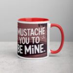 I Mustache You to Be Mine Boyfriend Coffee Mug - Image 9
