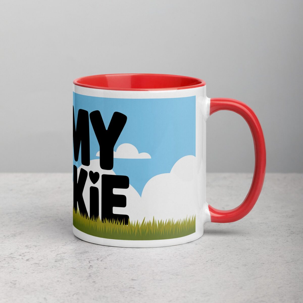 I ❤️ My Yorkie Coffee Mug & Tea Cup - Image 9