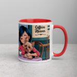 Yorkie Mom (Coffee and Cuddles) Mug - Image 9