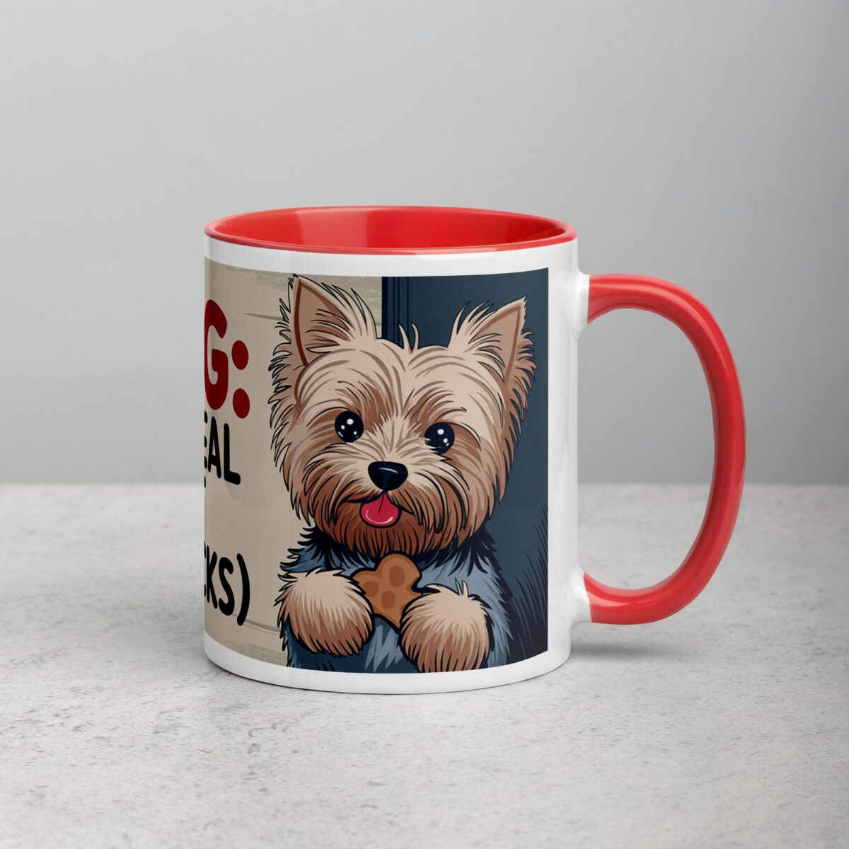 Warning: Yorkie May Steal Your Heart Coffee Mug - Image 10