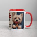 Warning: Yorkie May Steal Your Heart Coffee Mug - Image 10