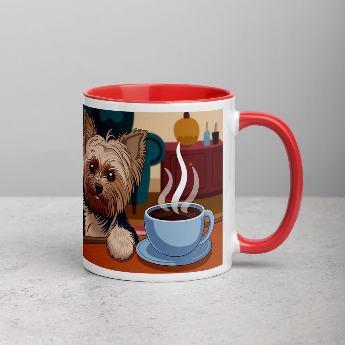 Paws Off My Coffee, Yorkie! Mug - Image 9