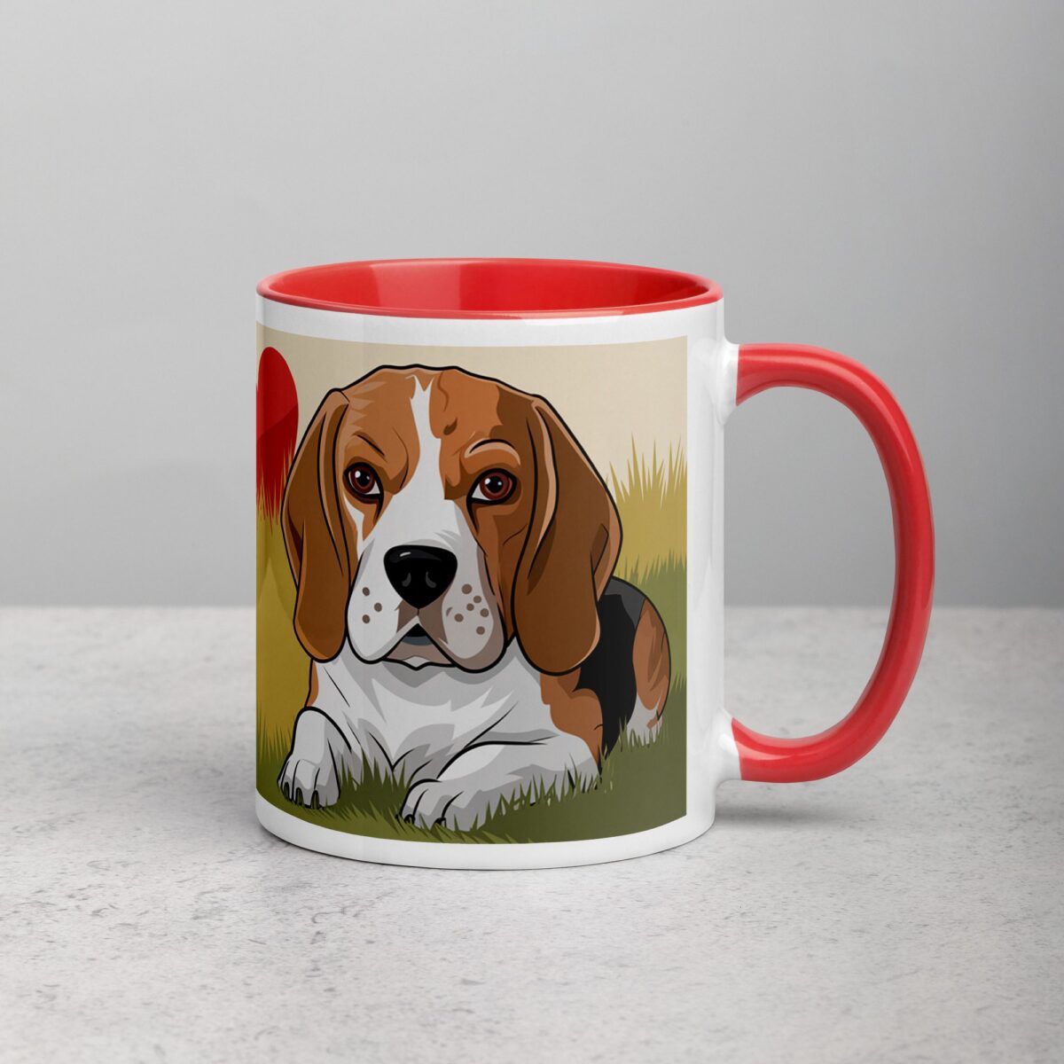 I ❤️ My Beagle Coffee Mug & Tea Cup - Image 9