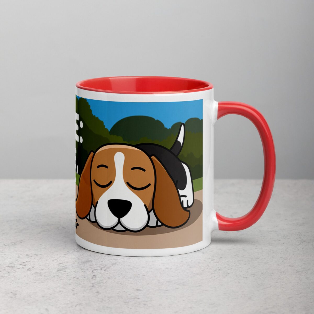 Beagle Life: Sniff, Snooze, Repeat Coffee Mug - Image 9