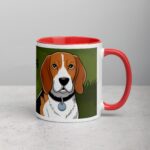 Warning: Beagle on Patrol Coffee Mug - Image 9