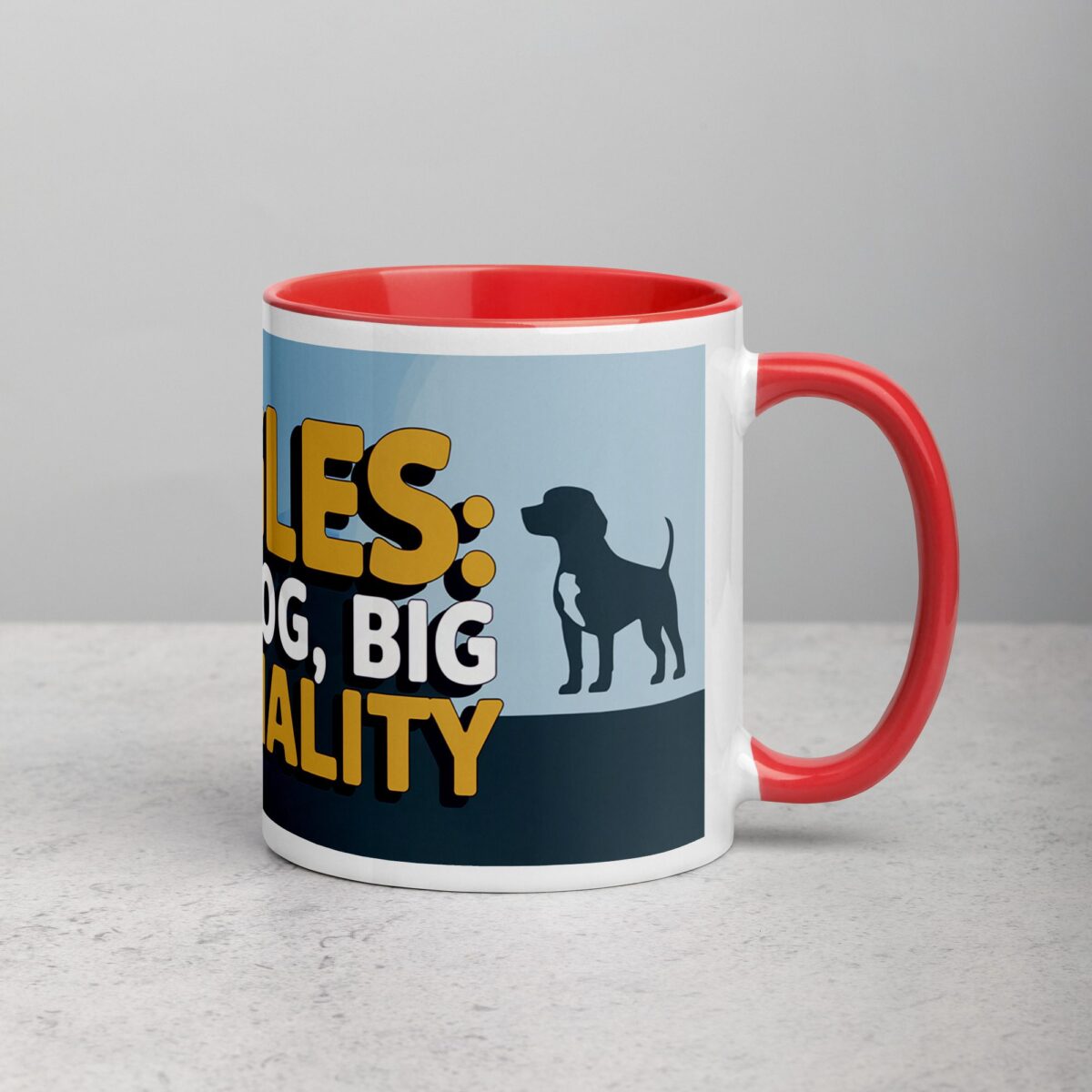 Beagles: Small Dog, Big Personality Coffee Mug - Image 9
