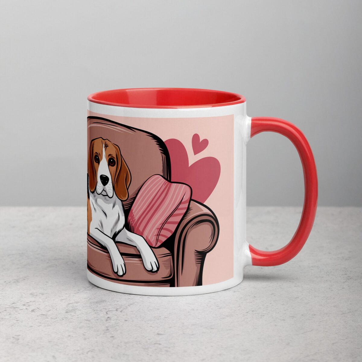My Beagle Is My Therapist Coffee Mug & Tea Mug - Image 9