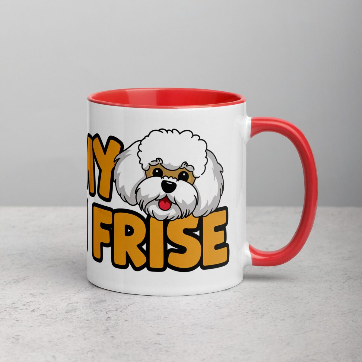 I ❤️ My Bichon Frise Coffee Mug & Tea Cup - Image 9