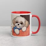 Fluff and Cuddles: Powered by Bichon Frise Coffee Mug - Image 9