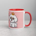 Bichon Mom: Queen of Fluff Coffee Mug - Image 9
