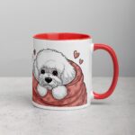 Happiness Is a Warm Bichon Coffee Mug & Tea Cup - Image 9