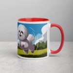 Behold the Bichon Bounce! Coffee Mug - Image 9
