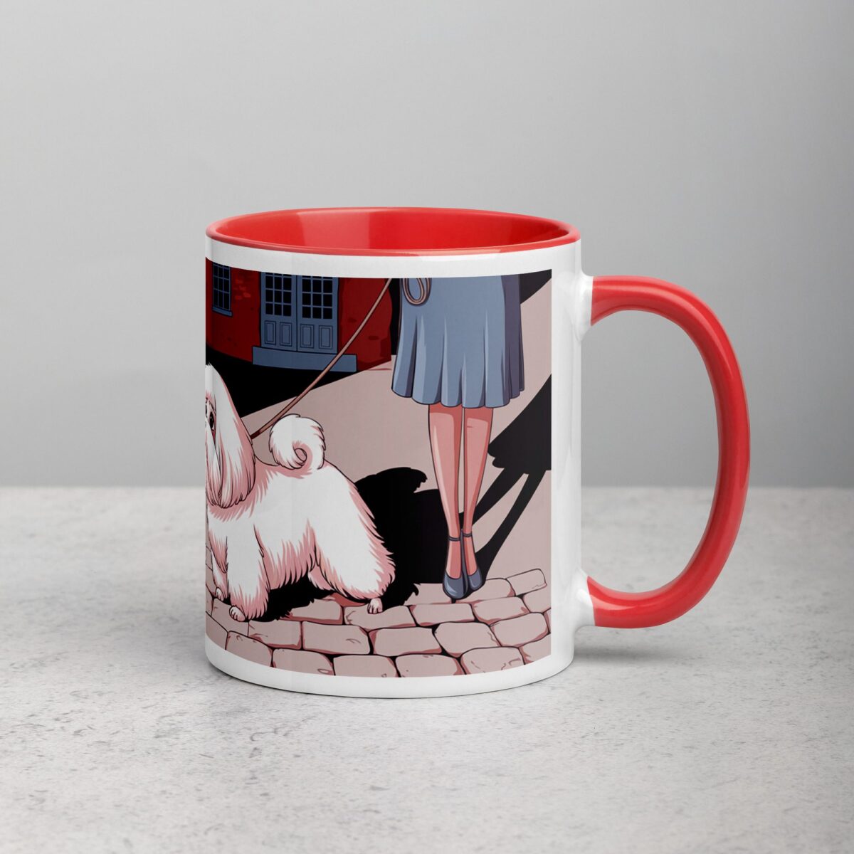 My Bichon Is My Shadow Coffee Mug - Image 9