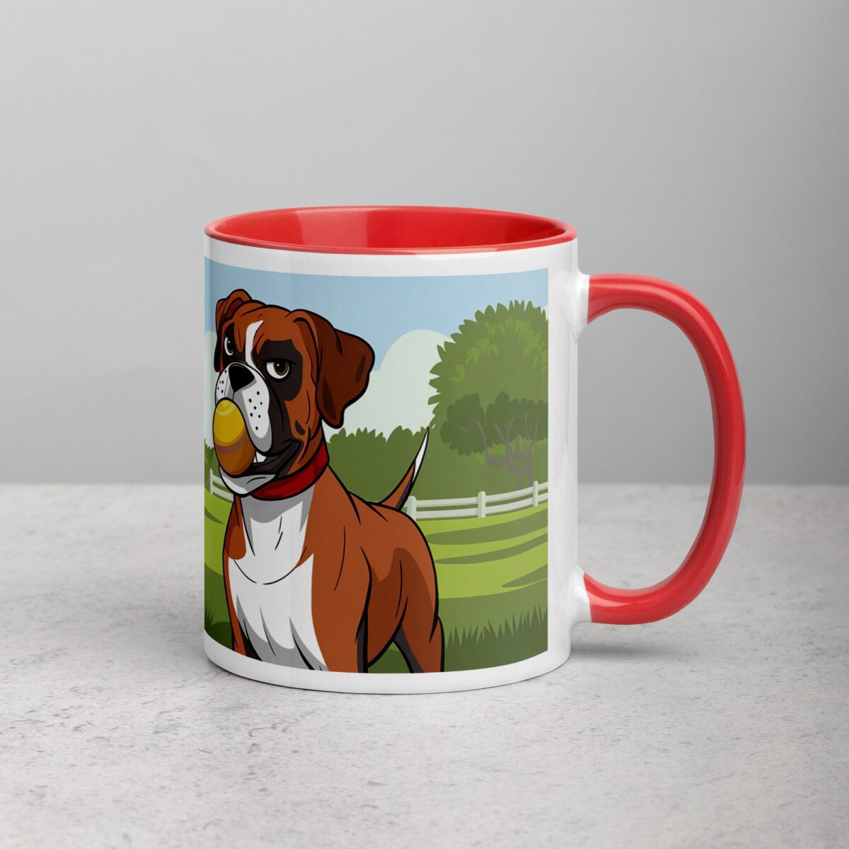 Boxer Dad: Chief Ball Thrower Coffee Mug - Image 9