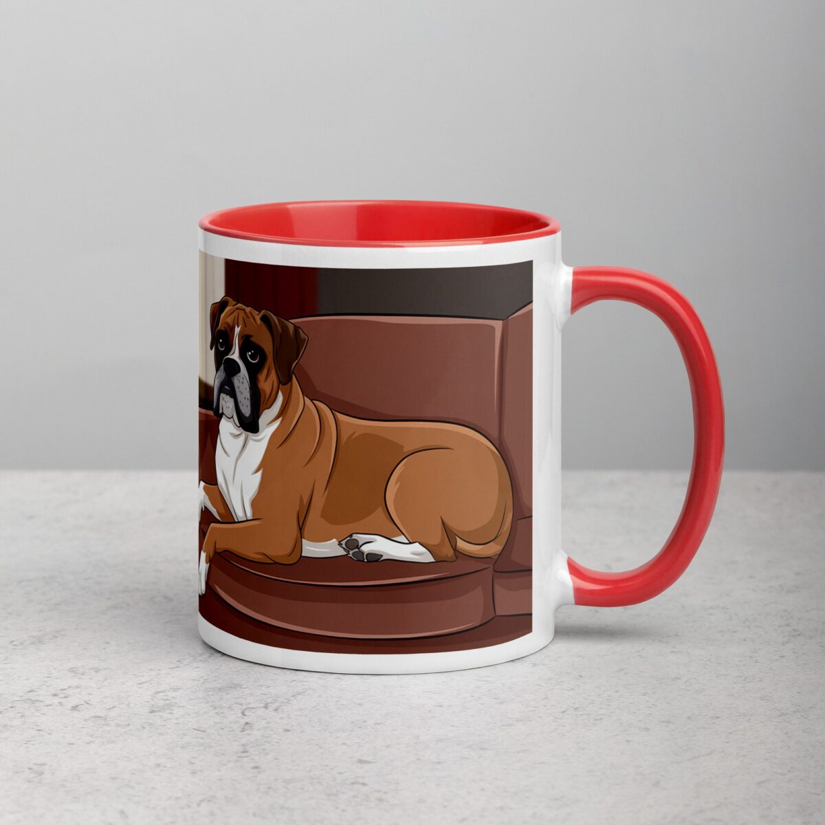 My Boxer Is My Therapist Coffee Mug - Image 9