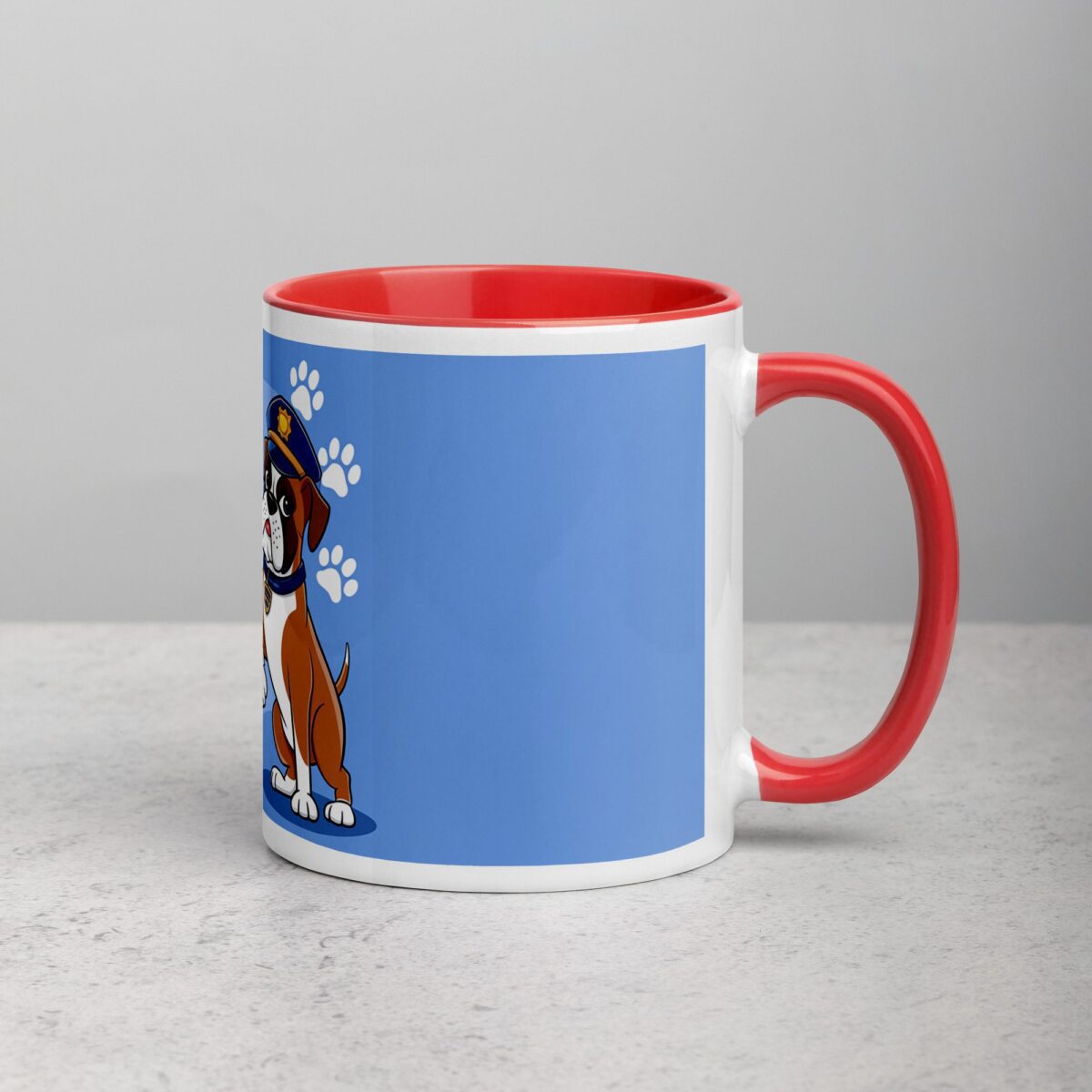 Warning: Boxer on Duty Coffee Mug - Image 9