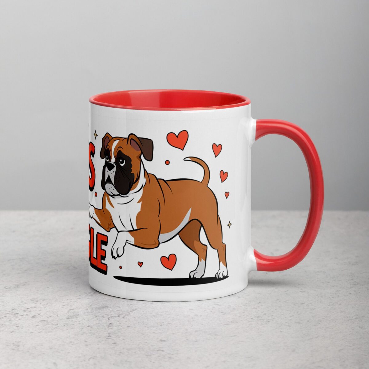 Happiness Is a Boxer Wiggle Coffee Mug - Image 9