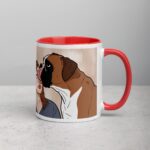 Fueled by Coffee and Boxer Kisses Mug - Image 9