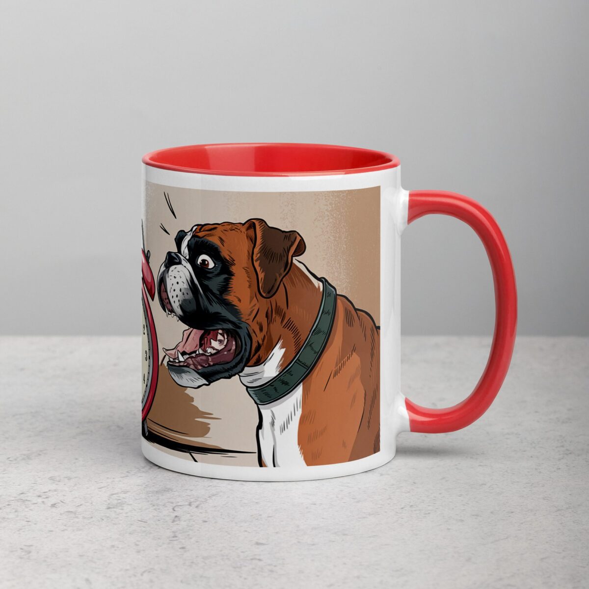 Boxers: The Best Alarm Clock Ever Coffee Mug - Image 9