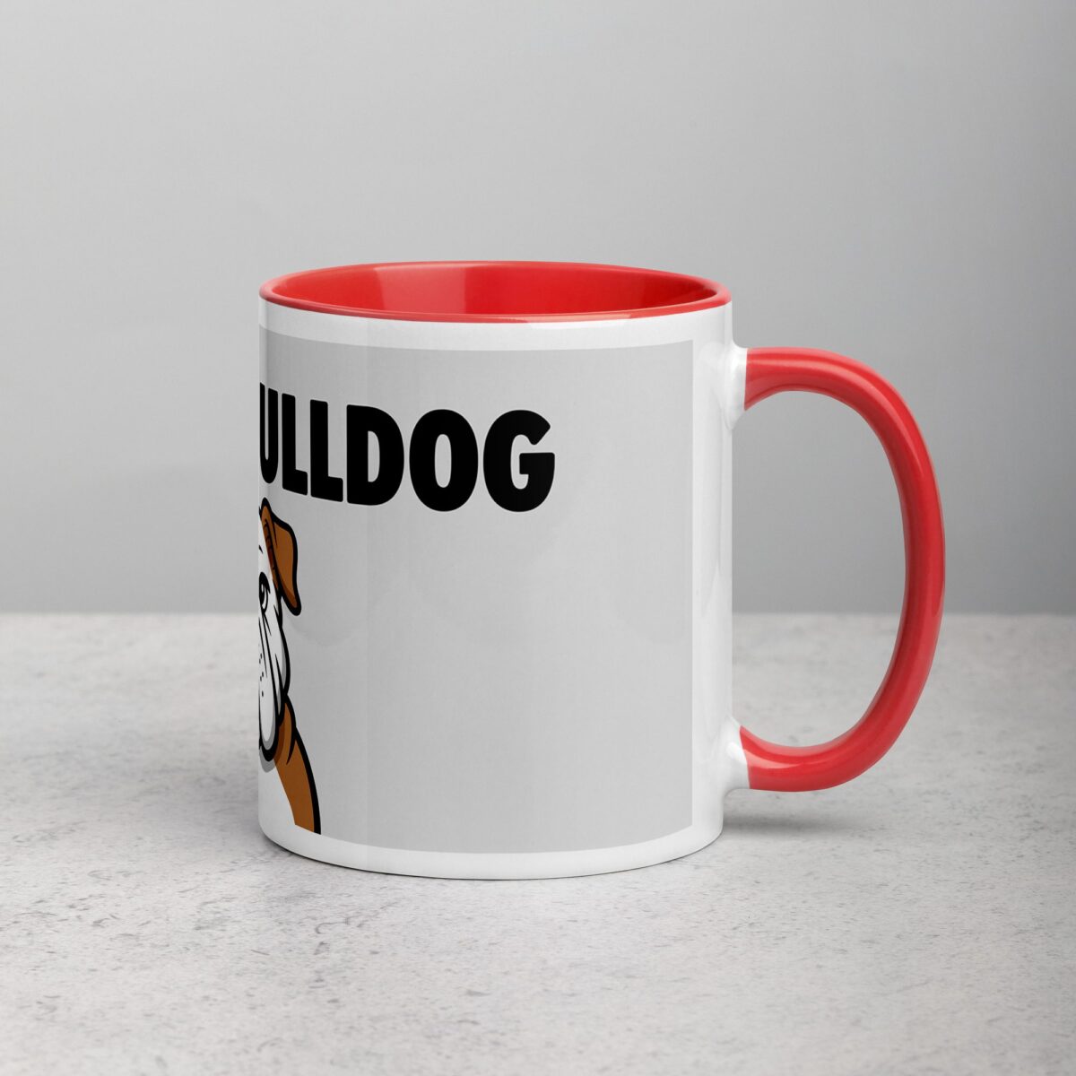 I ❤️ My Bulldog  Coffee Mug & Tea Cup - Image 9
