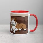 My Bulldog Is My Therapist Coffee Mug & Tea Cup - Image 9