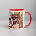 Warning: Fierce Chihuahua on Duty Coffee Mug - Image 9