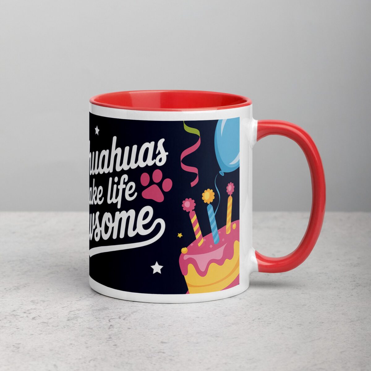 Chihuahuas Make Life Pawsome Coffee Mug - Image 9