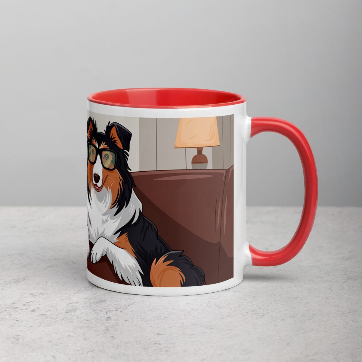My Collie Is My Therapist Coffee Mug - Image 9