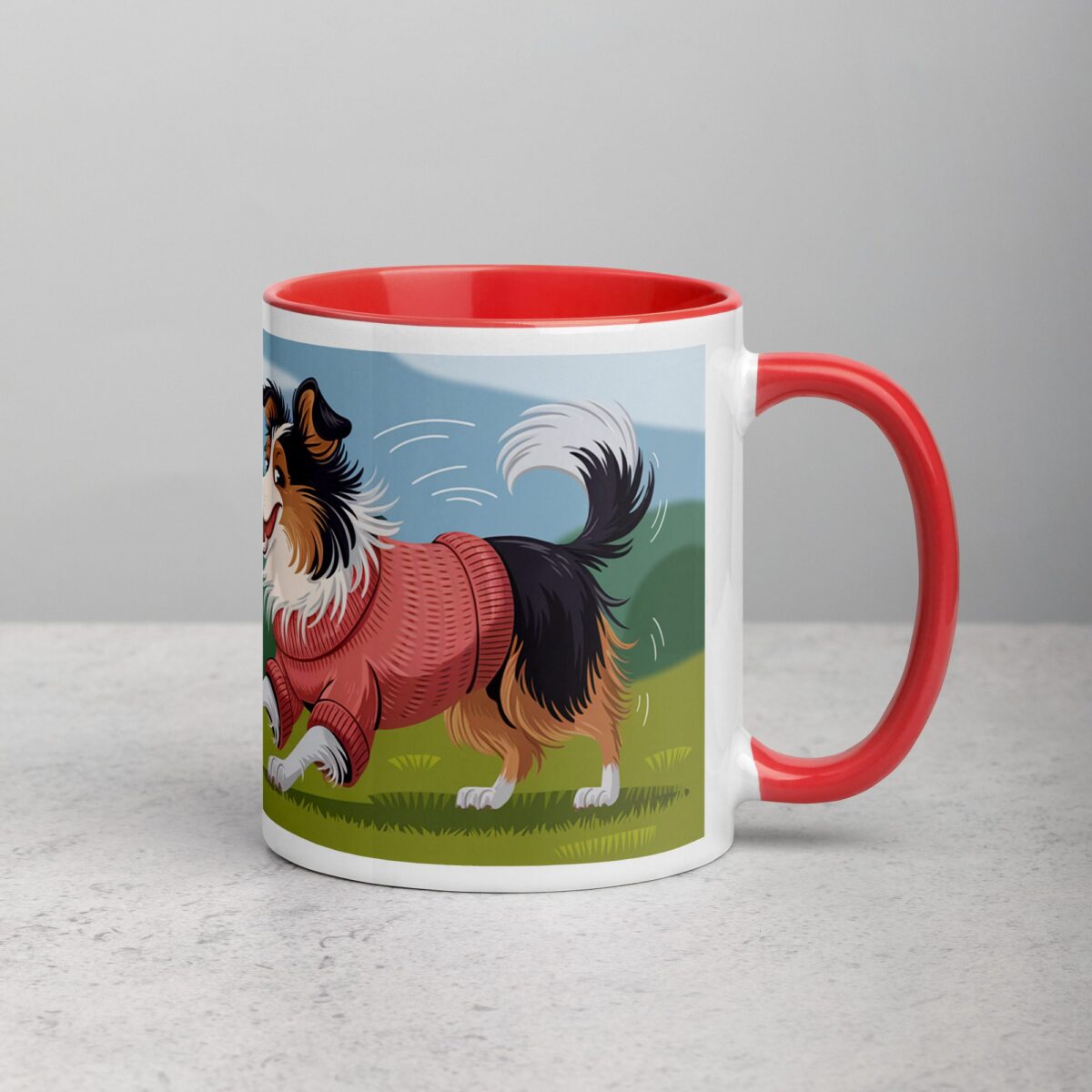 Collies: Bringing Joy One Wiggle at a Time Coffee Mug - Image 9