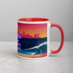 Miami: Where the Ocean Meets the Neon Lights Coffee Mug - Image 9