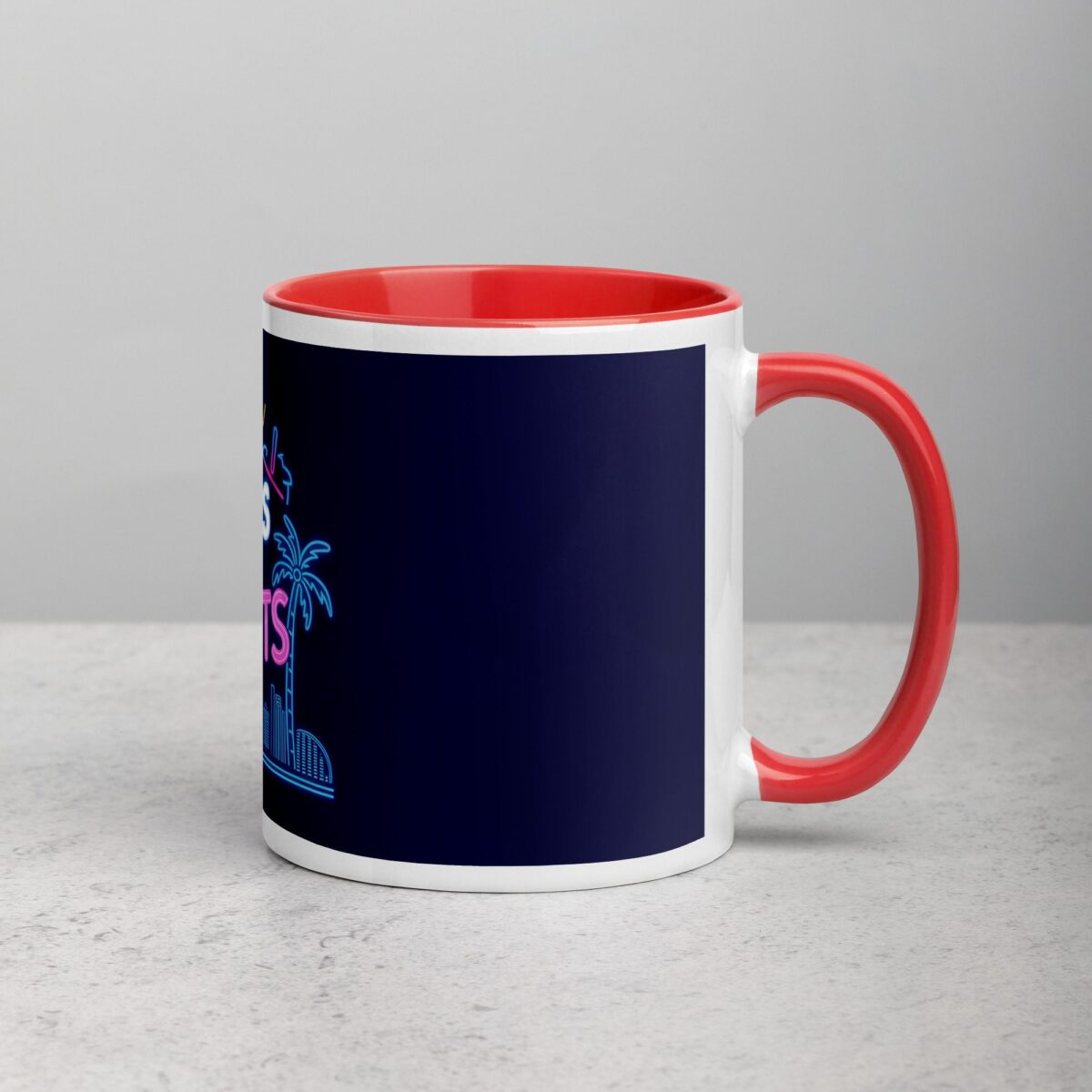 Neon Nights and Miami Lights Coffee Mug - Image 9