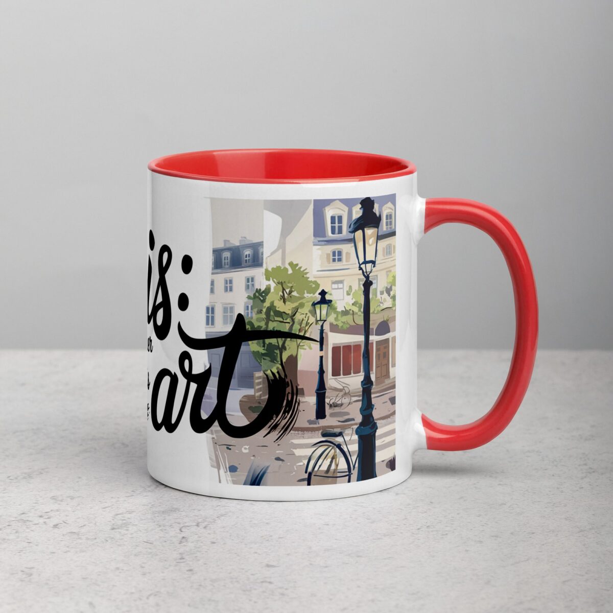 Paris: Where Every Corner Is Art Coffee Mug - Image 9