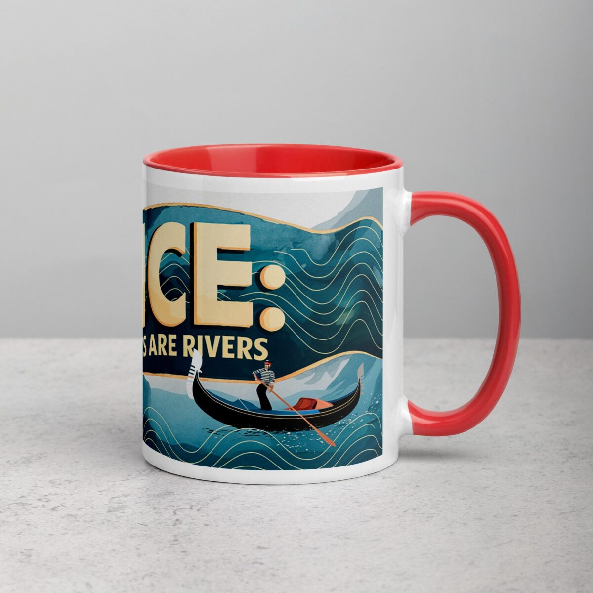 Venice: Where the Streets Are Rivers Coffee Mug - Image 9