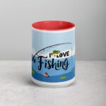 I Love Fishing Elegant Coffee Mug & Tea Cup - Image 10