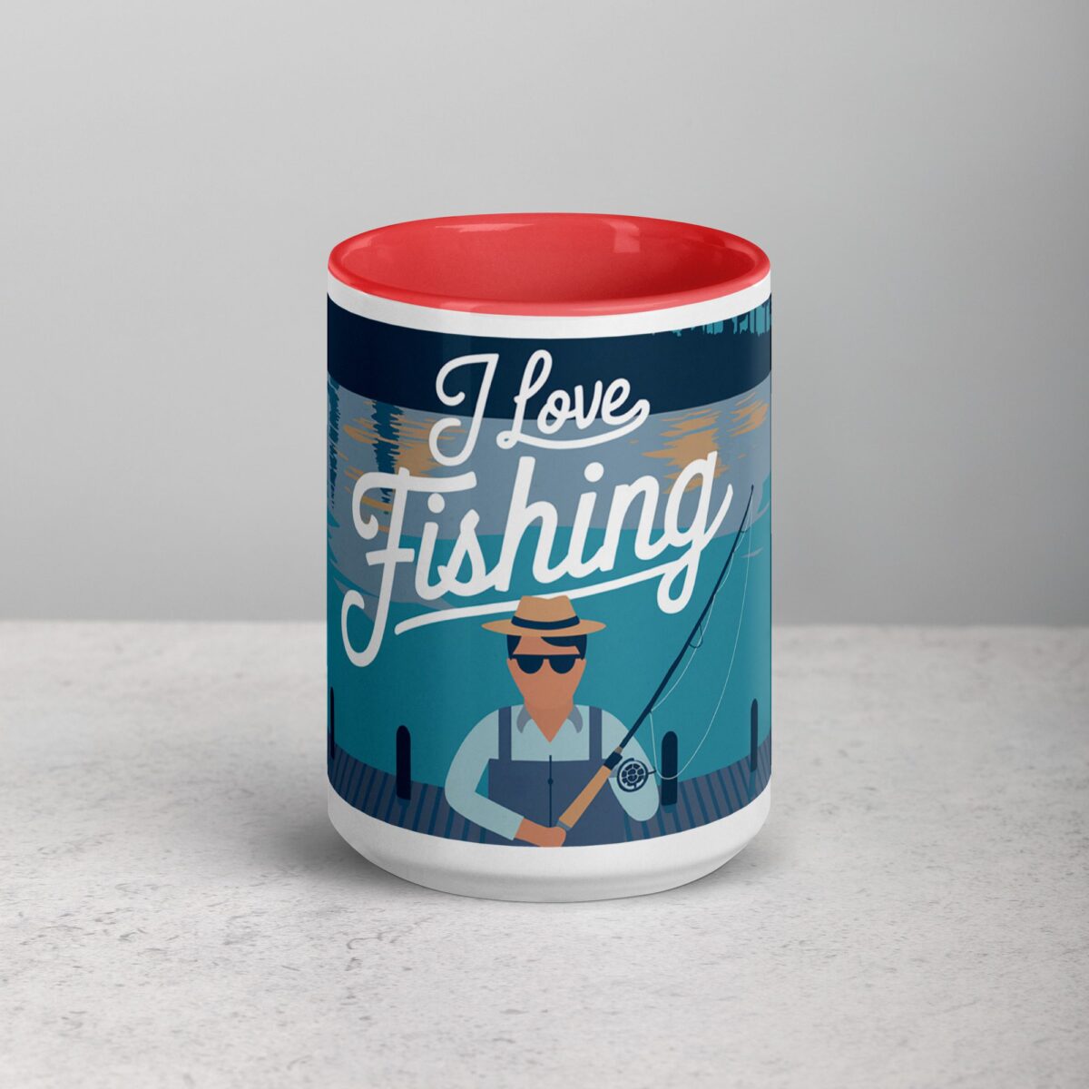 I Love Fishing Sophisticated Coffee Mug & Tea Cup - Image 10