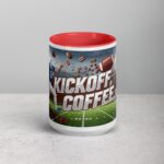 Kickoff, Coffee, Repeat Football Mug - Image 10