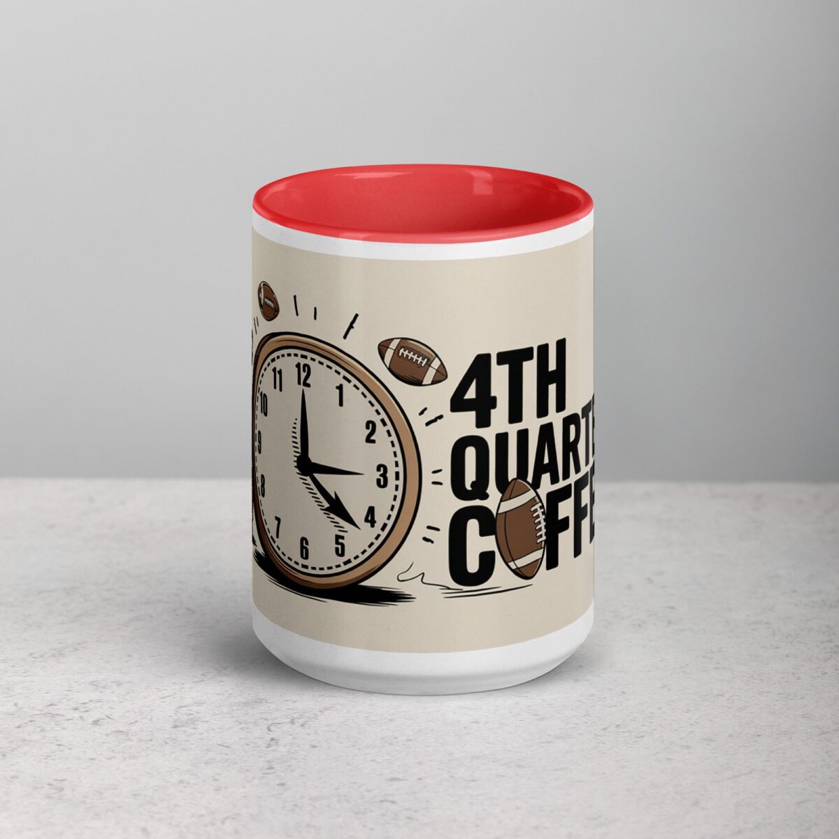 4th Quarter Coffee Football Mug - Image 10