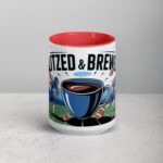Blitzed & Brewed Football Coffee Mug - Image 10