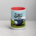 Tee Time & Coffee Time Golf Mug - Image 10